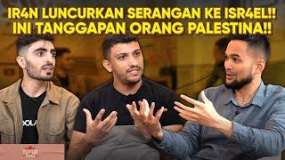 IR4N SERANG ISR4EL!! ORANG PALESTINA: SAYA NETRAL SOAL INI!! KENAPA NETRAL??