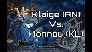 Guilty Gear AC+R High Level Matches: Klaige (Anji Mito) vs Honnou (Kliff)