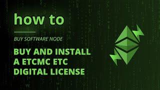 ETCMC // how to - Buy and install a ETCMC ETC digital license