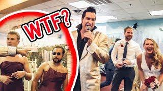 ASKING STRANGERS TO CRASH THEIR WEDDING (Epic Vegas Party)