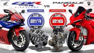 2025 Ducati Panigale V4 vs Honda CBR1000RR-R Fireblade ┃ Can the CBR keep up with the new Panigale?