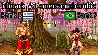 Real Bout Fatal Fury 2: rilmark (UY, Rank D)  vs emerson_cherubic (BR, Rank ?)