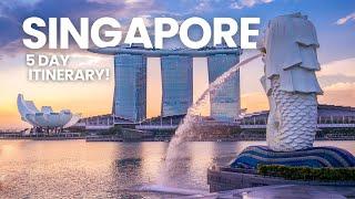 5 Days in Singapore: The ULTIMATE Travel Guide! ️ (Budget Breakdown Inside!)