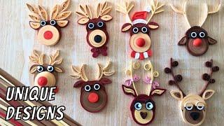 Quilling Reindeer: UNIQUE Designs in few (detailed) Steps