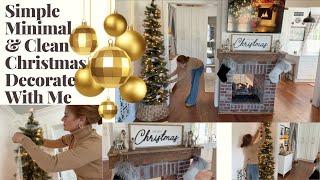 Christmas Decorate With Me!  "Simple, Minimal & Clean" - Jessica Miller Nashville