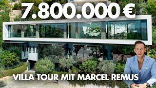 LUXUS VILLA MIT KRASSESTEM LICHT DESIGN BEI PUERTO PORTALS | MALLORCA! TOUR MIT MARCEL REMUS