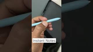 How to take instant notes within Lock screen - Samsung Tab S6 Lite  #tabs6lite #shorts