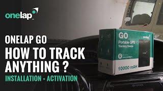 Onelap GO - (Installation + Activation) |  Portable GPS tracker | Voice Monitor