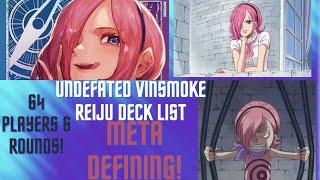 OP07 Undefeated Vinsmoke Reiju Deck Profile ! 64 Players 6 Rounds! Win a Kid/ Playmat