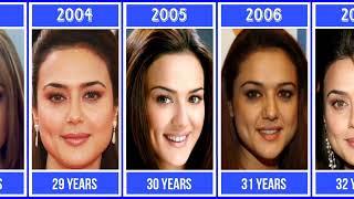 Preity Zinta Age [1994 - Now] Transformation | Data Analyst #bollywood #celebrity #preityzinta