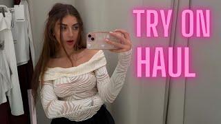  USA HouseWife Trendy Transparent Fashion | 4K Try On!  #fashion #getreadywithme #trend #tryonhaul