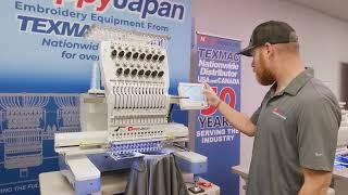 Quality Embroidery Machines from Happy Japan - Easy to Use, No Downtime! w/text overlay