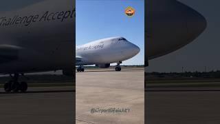 Beautiful Boeing 747-4EVF(ER) , Challenge Airlines , AGE : 17 Years , Closeup @airportlifeiah87