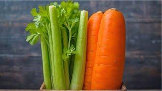 This soup is like medicine for my stomach! Celery Carrot Soup Recipe