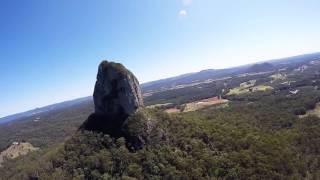 Adam J Edgar Paramotoring the Glasshouse Mountains 2015