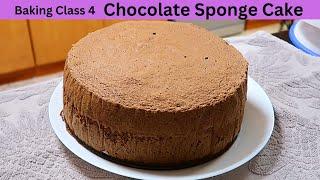 How to Bake a Perfect Chocolate Sponge Cake - with Husband's Reviews