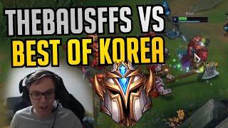 Thebausffs Against The Best of Korea - Deft | Pz Zzang | ZED99 | BEST RIVEN KR