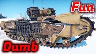 Churchill AVRE - The Most STUPID Tank In War Thunder's History (But STILL Fun)