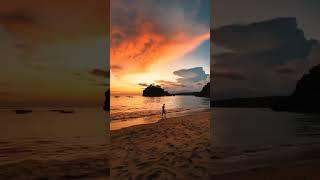 Pantai terbaik di nusa penida untuk menikmati sunset. cek link di deskripsi.