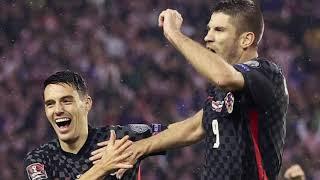 Croatia 1-0 Russia in the Qatar world cup qualifiers.