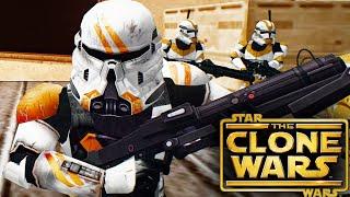 STAR WARS Battlefront 2 (2005) Clone Wars Extended Mod - Clone Troopers vs CIS Battle Droids