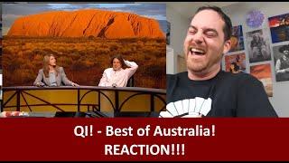American Reacts QI | Best Of Australia REACTION