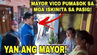 Mayor Vico Araw araw PINAPASOK ang mga ISKINITA ng Pasig City! GRABE IDOL!