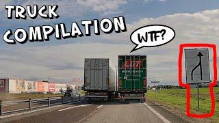 Truck Driver bets it all on a stupid overtake + More