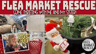 COME THRIFT STORE SHOPPING FOR GREAT THRIFTED HOME DECOR FINDS WITH ME AND MY SISTER