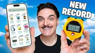 I Caught 100 Shiny Pokémon in 24 Hours