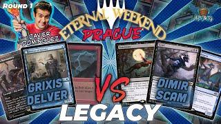 MTG Legacy | Grixis Delver vs Dimir Scam | Eternal Weekend Europe 2023 | Round 1