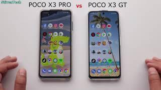 POCO X3 PRO vs POCO X3 GT | SPEED TEST