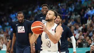 Steph curry put the USA  on his back for the gold medal ! Saving LeBron again