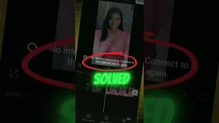 Capcut No Internet Connection Problem Fix #shorts #trending #capcut
