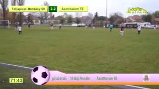 2016.11.06. Bordány - Ásotthalom 2-3, Baji Renátó gólja (2-2)