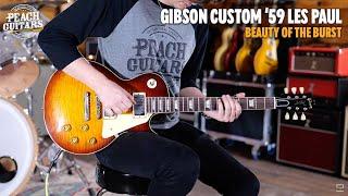 No Talking...Just Tones | Gibson Custom 59 Les Paul "Beauty Of The Burst" VOS - 91859