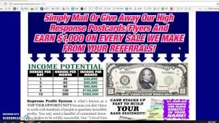 Brad Kamanski Introduces "Supreme Profit System" Big Ticket Mail Order!