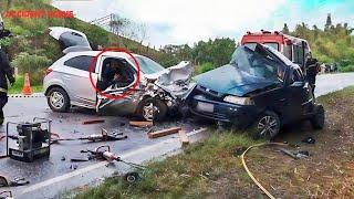 45 Shocking Car Crashes of Idiots In Cars Got Instant Karma You Wouldn't Believe if Not Filmed