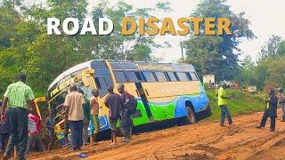 Our Bus Got Stuck on the Infamous Paidha-Nebbi Road