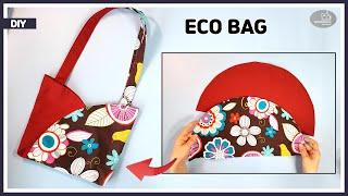 Easy and simple eco bag making without interfacing