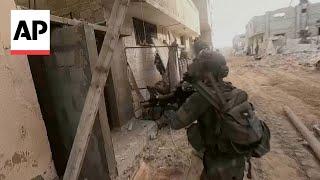 Video released by Israeli army shows military forces operating in Gaza