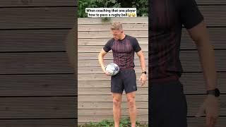 how to pass a Rugby ball, we all know this player #rugby #Therugbytrainer #rugbypass