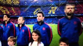 Barcelona vs Bayern Munich AMAZING BARCELONA CHOREO