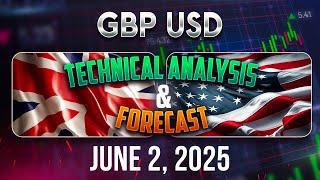 GBPUSD Forecast and Technical Analysis for June 2, 2025