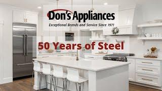 Don's Appliances 50th Anniversary! | 50 Years of Steel | Your Local Pittsburgh Appliance Store