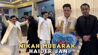 Nikah & Engagement Ceremony of Ali Haider - A Hazara YouTuber ️ || Abuzer Ali Hazara Vloges 