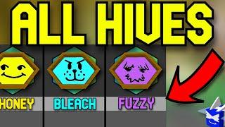 Every HIVE TYPE In Bee Swarm Simulator!