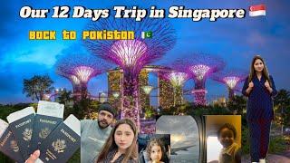 12 Days in Singapore  | Hubby ko Infection ho gya foot  Pa | Maham khan vlogs