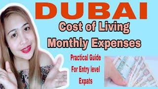 DUBAI SALARY AND COST OF LIVING!! IS IT EXPENSIVE? (FOR FILIPINOS)