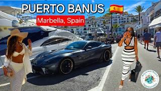 Puerto Banús  Marbella Costa del Sol - Spain 4K Ultra HD Walking Tour with Captions